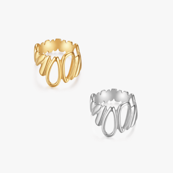 Norah Chunky Tear Drop Ring